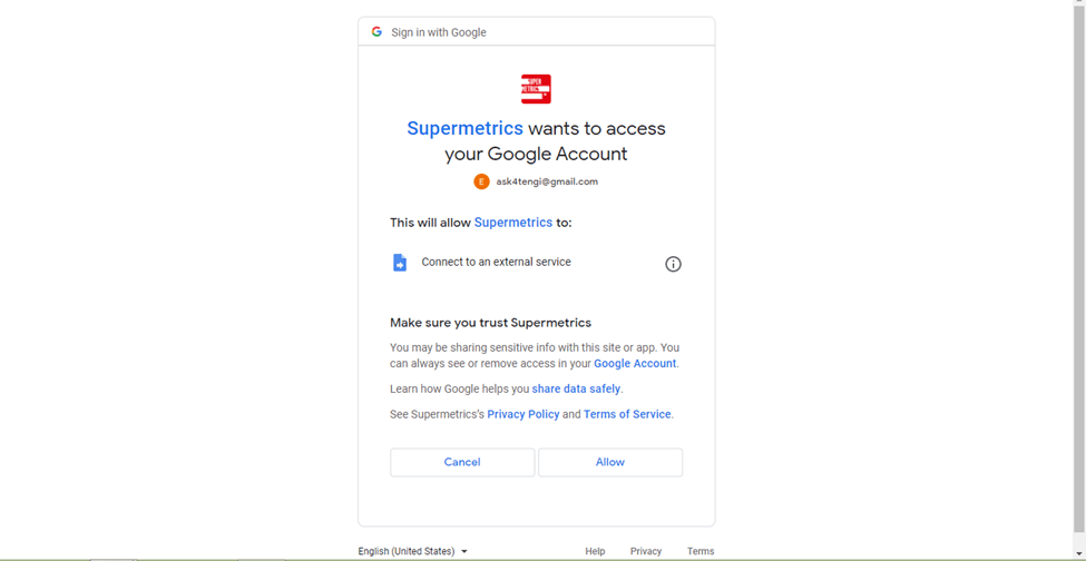 Granting all the Permissions